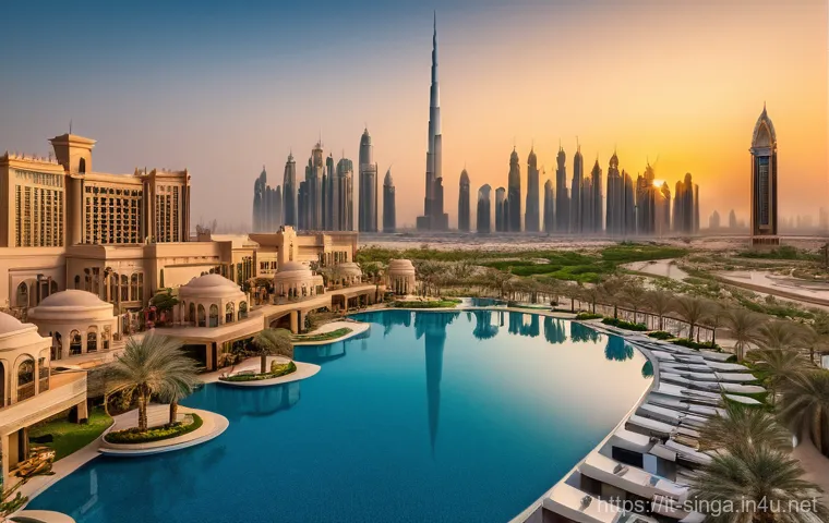 싱가포르와 두바이 비교 - Singapore's Green Utopia at Dusk**
A breathtaking, panoramic view of Singapore's Gardens by the Bay ...