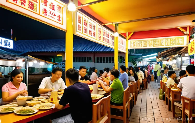 싱가포르 장기 체류 시 팁 - **Prompt 1: Professional Growth and Networking in Singapore**
    "A dynamic scene inside a modern, ...