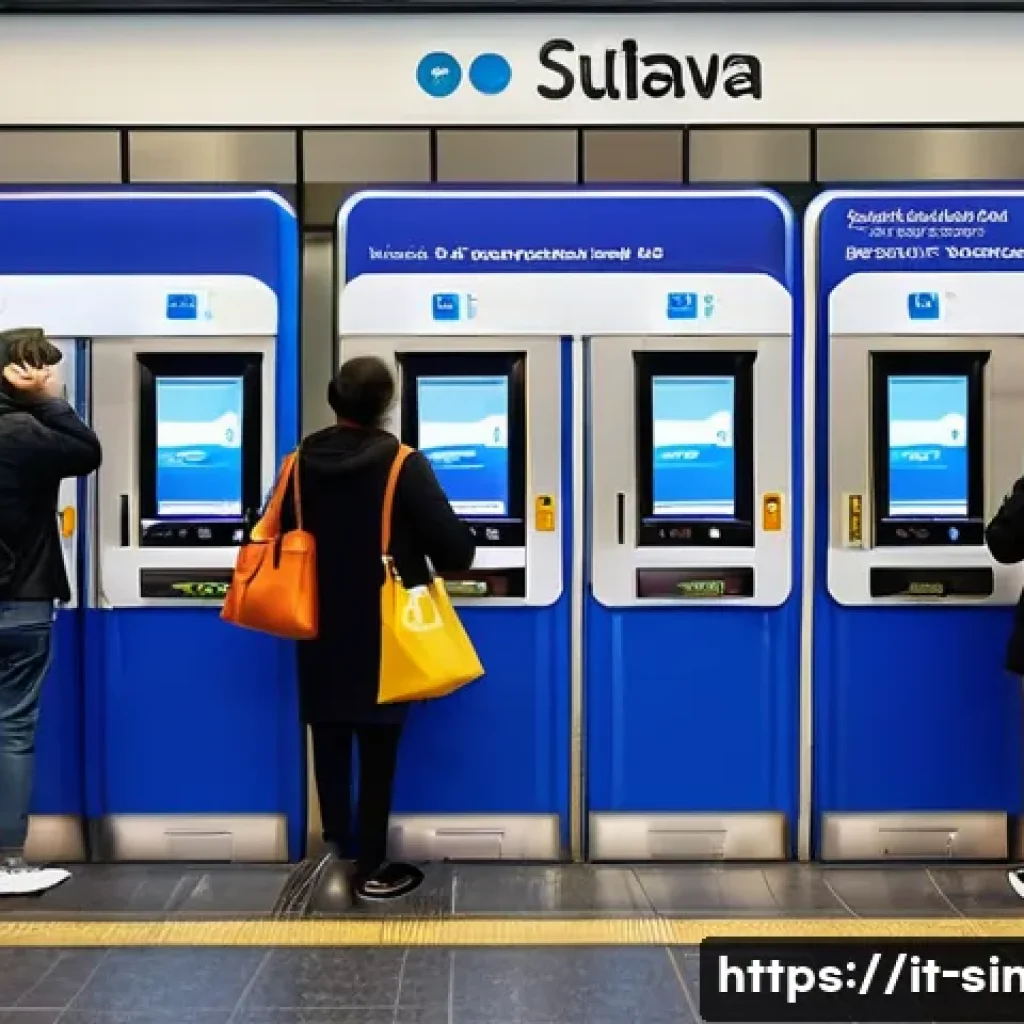 싱가포르의 교통 카드 종류 - A busy urban subway station in Milan, Italy, featuring diverse commuters using rechargeable contactl...
